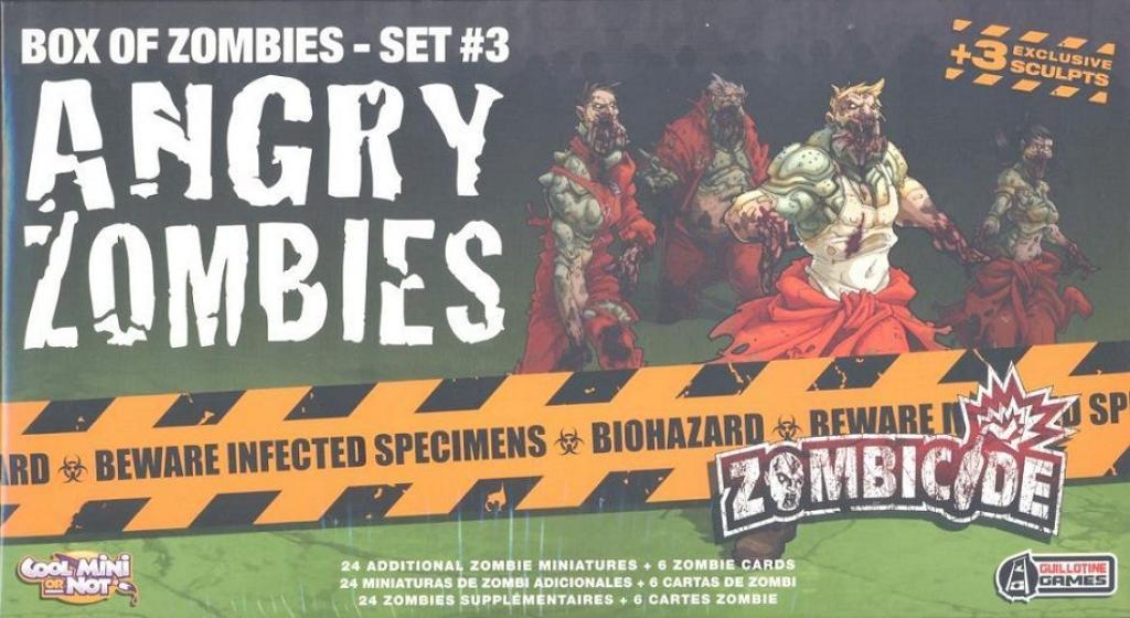 Zombicide: Box of Zombies – Set #3: Angry Zombies