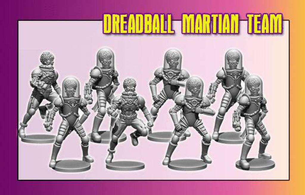 DreadBall: Mars Attacks Martian Team