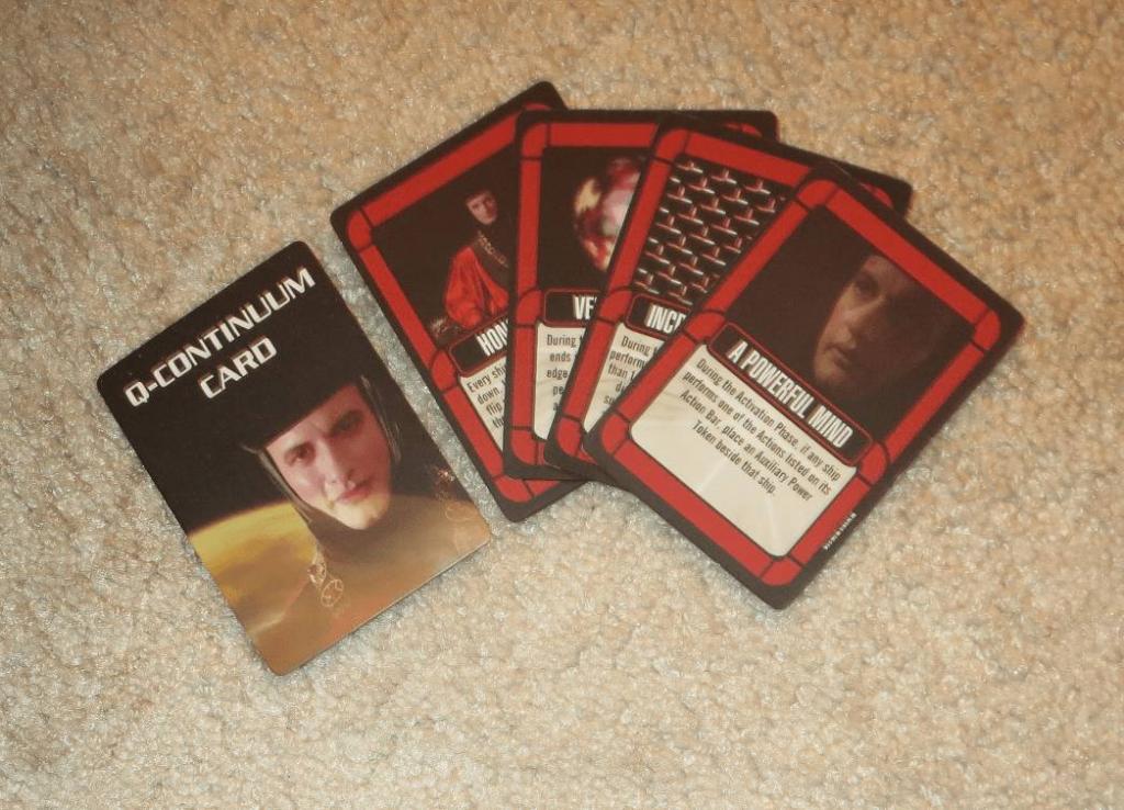 Star Trek: Attack Wing – Encounter at Farpoint Q Cards